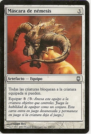 Magic Dark steel máscara de némesis 134/165 español